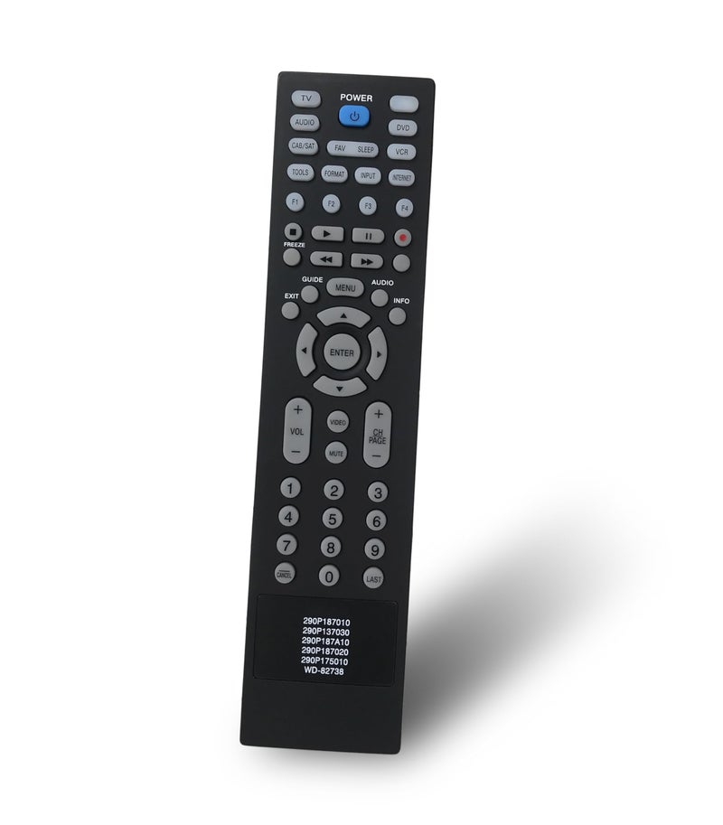 BOMAZ Replacement Remote Control for Mitsubishi TV LT-40151 WD-60735 WD-67037 WD-62530 WD-62531 WD-65736 WD-65731 WD-73742 - Image 1